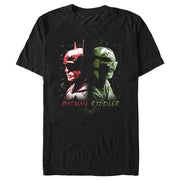 Men's The Batman Riddler Back to Back  Adult T-Shirt