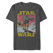 Men's Star Wars AT-AT Scene  Adult T-Shirt