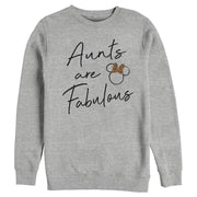 Men's Mickey & Friends Aunts Are Fabulous  Adult Sweatshirt