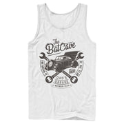 Men's Batman Bat Cave Dad's Garage  Adult Tank Top