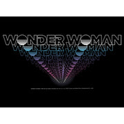 Men's Wonder Woman 1984 Logo Retro Effect  Adult T-Shirt