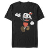 Men's Cuphead Friendly Hello Cuphead  Adult T-Shirt