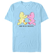 Men's Care Bears When You See Your Bestie Bears  Adult T-Shirt