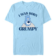 Men's Care Bears I Was Born Grumpy  Adult T-Shirt