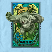 Men's Dungeons & Dragons: Honor Among Thieves Owlbear Tarot Card  Adult T-Shirt