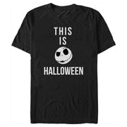 Men's The Nightmare Before Christmas Jack This is Halloween  Adult T-Shirt