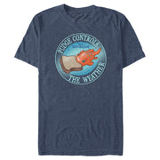 Men's Lilo & Stitch Pudge Controls the Weather  Adult T-Shirt