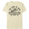 Men's Jurassic World Park Open Logo  Adult T-Shirt