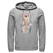 Men's Britney Spears Pop Star Glitch  Adult Pull Over Hoodie