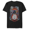 Men's Star Wars Darth Vader Death Star Pinball  Adult T-Shirt