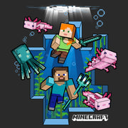 Men's Minecraft Under the Sea  Adult T-Shirt