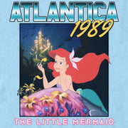 Men's The Little Mermaid Ariel Atlantica 1989  Adult T-Shirt