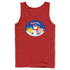 Men's Pokemon Christmas Happy Holidays Snowman  Adult Tank Top