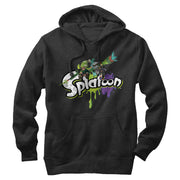 Men's Nintendo Splatoon Splat  Adult Pull Over Hoodie