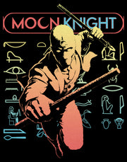 Men's Marvel: Moon Knight Neon Mr. Knight  Adult T-Shirt