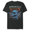 Men's Lilo & Stitch 80s Rocker Stitch  Adult T-Shirt