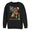 Men's Nintendo Metroid Samus Pose  Adult Sweatshirt