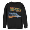 Men's Back to the Future Part 2 Electric DeLorean  Adult Sweatshirt