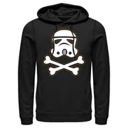 Men's Star Wars: A New Hope Halloween Stormtrooper Crossbones  Adult Pull Over Hoodie