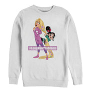 Men's Ralph Breaks the Internet Rapunzel Hair  Adult Sweatshirt