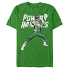 Men's Power Rangers Green Ranger Fighting Stance  Adult T-Shirt