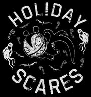 Men's The Nightmare Before Christmas Scary Teddy Holiday Scares  Adult T-Shirt