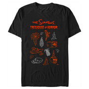 Men's The Simpsons Treehouse of Horror Icons  Adult T-Shirt