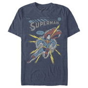 Men's Superman Electrified  Adult T-Shirt