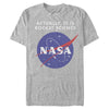 Men's NASA Rocket Science Logo  Adult T-Shirt