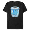 Men's Pokemon Squirtle Metallic Badge  Adult T-Shirt