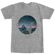 Men's Lost Gods Constellation Deer  Adult T-Shirt