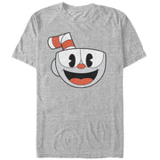 Men's Cuphead Smile Portrait  Adult T-Shirt