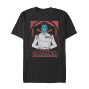 Men's Star Wars Grand Admiral Thrawn Portrait  Adult T-Shirt