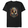 Men's Marvel: Moon Knight Lightning Winged Scarab Portrait  Adult T-Shirt