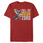 Men's Power Rangers Full On Megazord  Adult T-Shirt