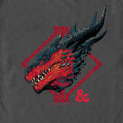 Men's Dungeons & Dragons: Honor Among Thieves Dragon Portrait  Adult T-Shirt