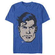 Men's Superman Classic Clark Kent Portrait  Adult T-Shirt