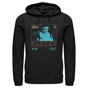 Men's Stranger Things Eleven Boxed Up  Adult Pull Over Hoodie