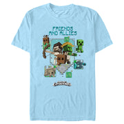 Men's Minecraft Legends Friends and Allies  Adult T-Shirt