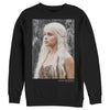 Men's Game of Thrones Daenerys Photo White Logo  Adult Sweatshirt