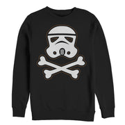 Men's Star Wars Halloween Stormtrooper Crossbones  Adult Sweatshirt