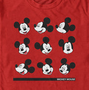 Men's Mickey & Friends Facial Expressions  Adult T-Shirt