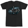 Men's Lost Gods Abraham Lincoln Space T. Rex  Adult T-Shirt