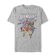 Men's Marvel Mightiest Heroes Avengers  Adult T-Shirt