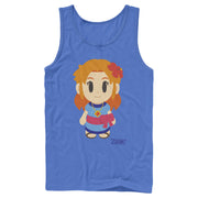 Men's Nintendo Legend of Zelda Link's Awakening Marin Avatar  Adult Tank Top