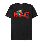 Men's The Suicide Squad Peacemaker Logo  Adult T-Shirt