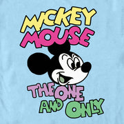 Men's Mickey & Friends The One and Only Sketch  Adult T-Shirt