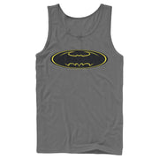 Men's Batman Logo Modern Wing  Adult Tank Top