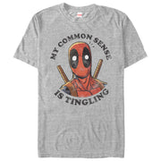 Men's Marvel Deadpool Common Sense  Adult T-Shirt