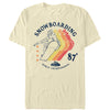 Men's Lost Gods Retro Snowboarding '87  Adult T-Shirt